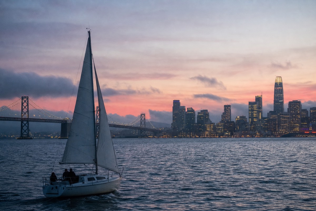 California Sunset & City Lights Cruise