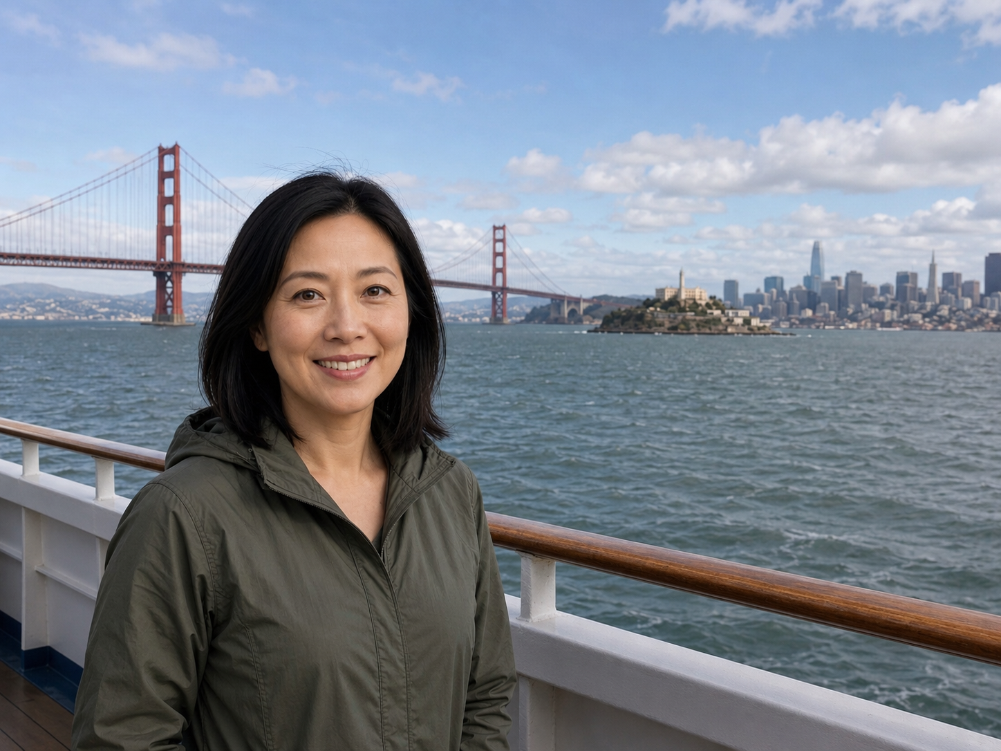 Rachel Chen, San Francisco bay cruise specialist